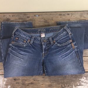 Silver Jeans, pioneer, 27 inch waist